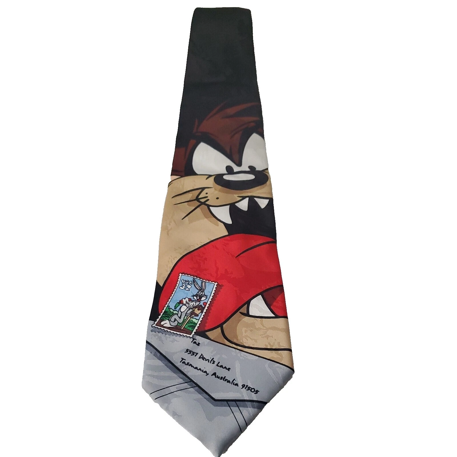 Looney Tunes Baloncesto 100% Seda Corbatas para Hombre