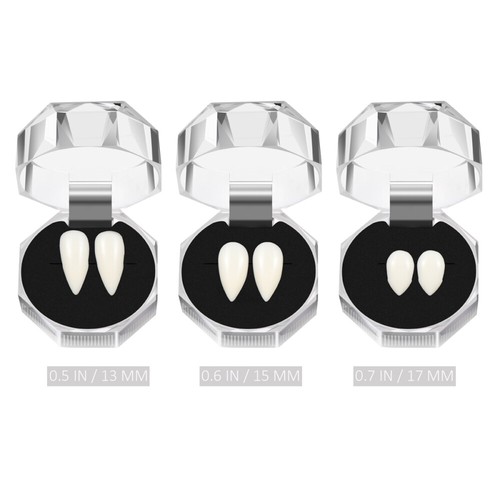 Werewolf Teeth Costume Makeup Cosplay Contacts Halloween Teeth Prop - Picture 3 of 10