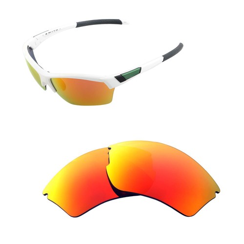Nuevas lentes de repuesto polarizadas rojas fuego Walleva para Smith Optics Approach Max - Imagen 8 de 8