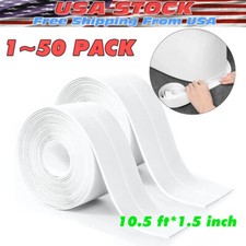 10.5FT PVC Self Adhesive Caulk Sealing Strip Tape For Kitchen Wall Sink Toilet