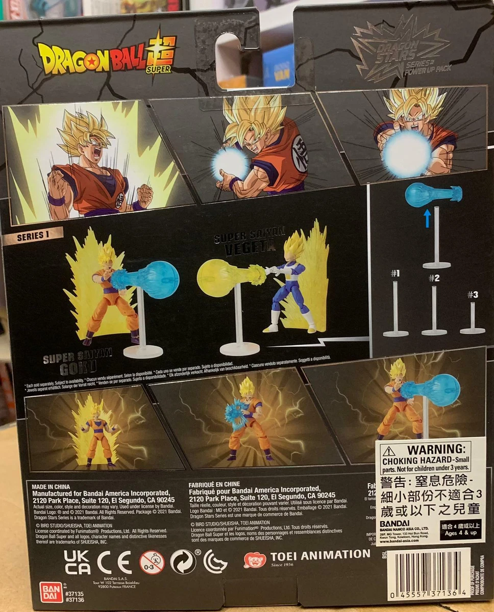 Bandai Dragon Ball Super Dragon Stars Power Up Pack Super Saiyan Vegeta  Action Figure 37137 - Best Buy