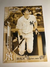 2020 Topps Opening Day Walk This Way Jumbo 5x7 DJ Lemahieu Yankees 03/10