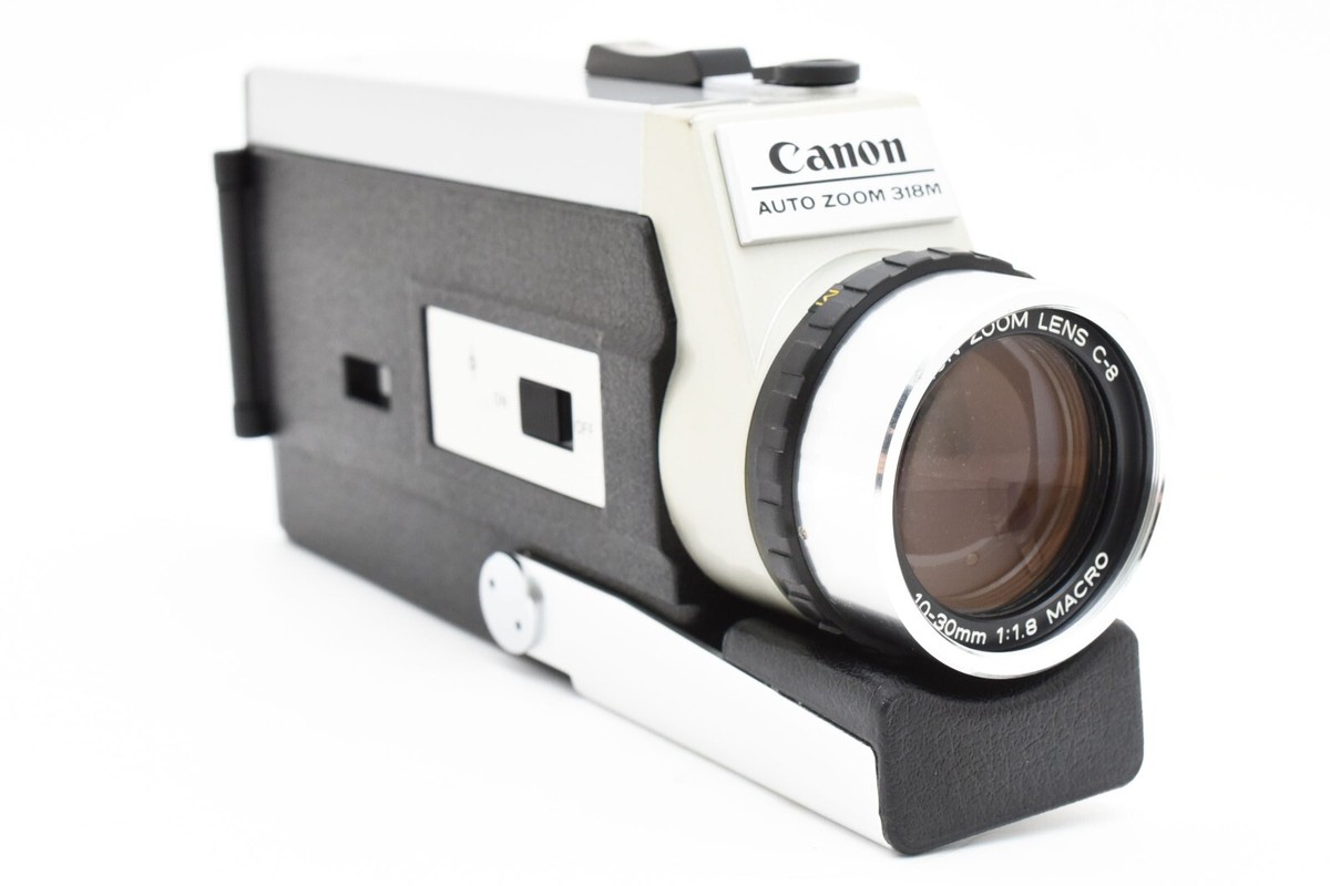All Works】Canon AUTO ZOOM 318M Super 8 8mm Movie Camera All Works】Canon AUTO ZOOM 318M Super 8 8mm Movie Camera