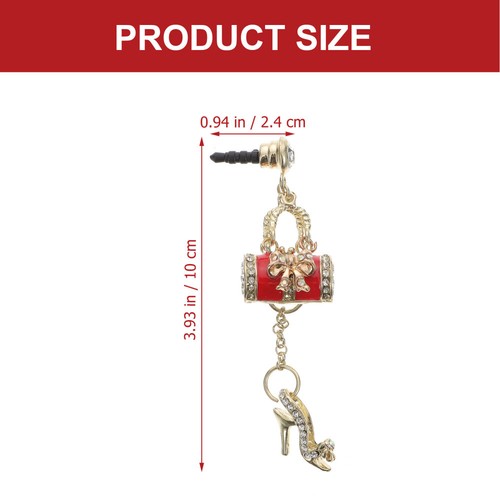 Mobile Dust Plugs Cell Phone Earphone Jack Cover Headphone Charm - Zdjęcie 3 z 12