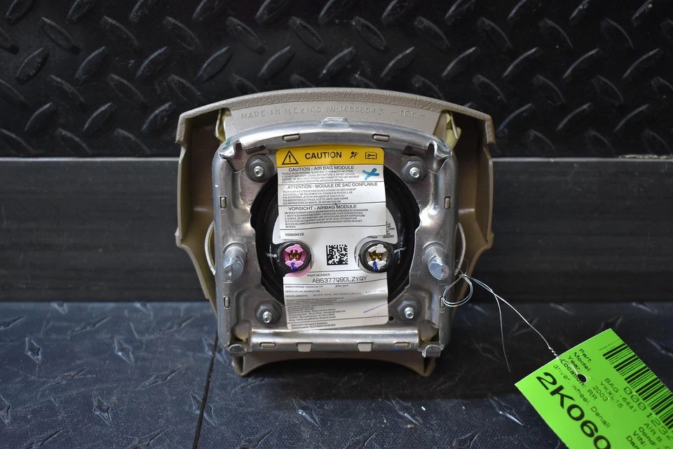 GMC Yukon XL1500 2003-2006 arenisca-522 volante airbag (solo airbag) Foto 2 de 3