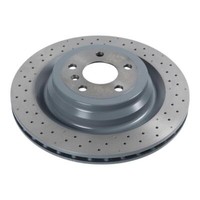 Febi Bilstein 2X Bremsscheibe Hinten Ø345 FüR Mercedes-Benz GLE W166 350 D