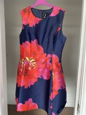Ladies Pretty Flower Print Dress size 12