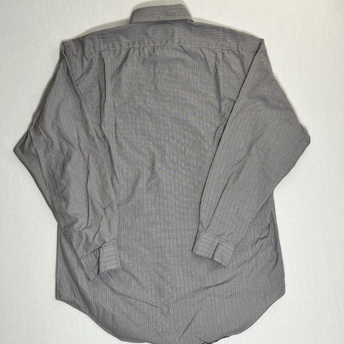 Polo Golf Ralph Lauren Men's Medium Long Sleeve Button Up Shirt Plaid Gray - Picture 10 of 10