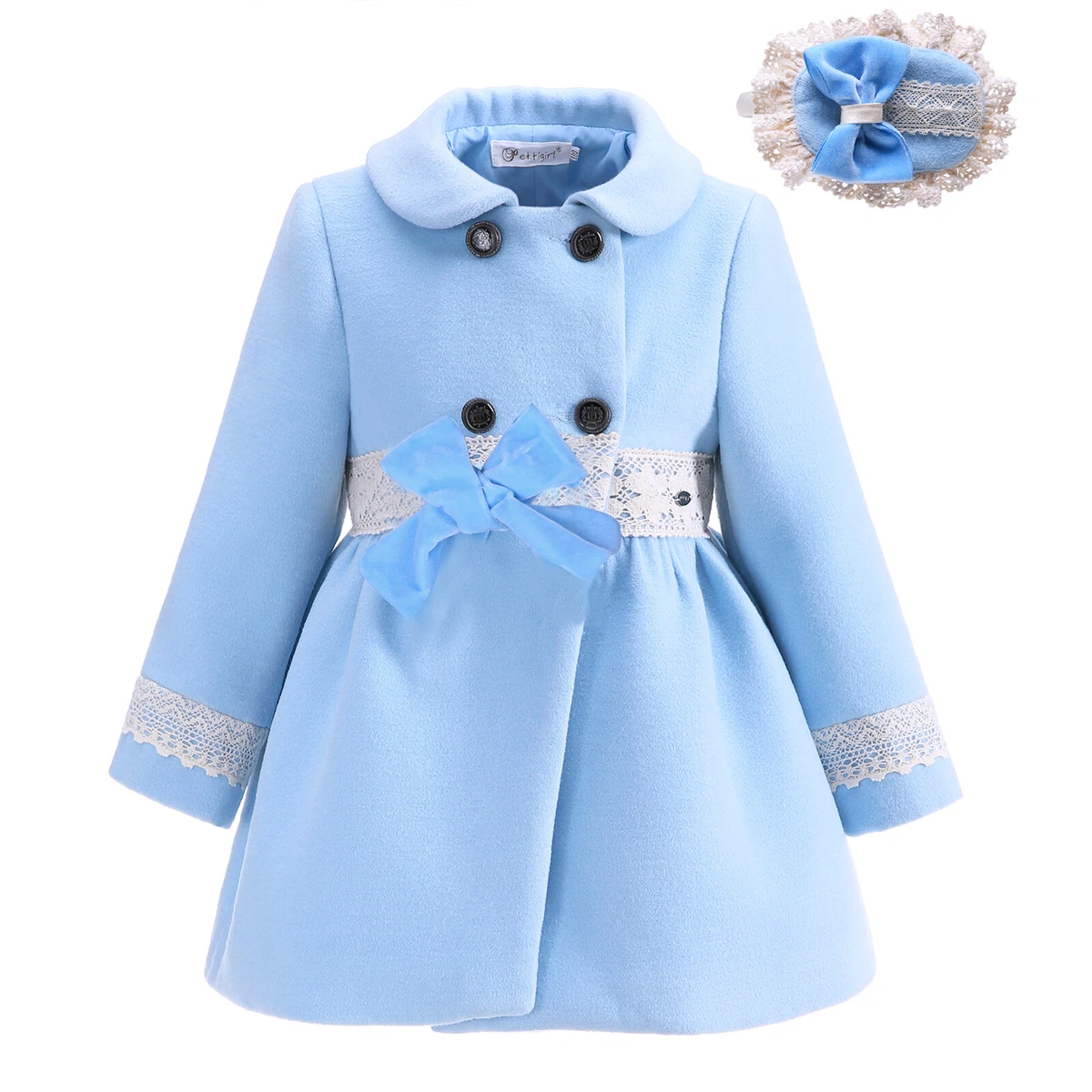 Baby blue shop winter coat