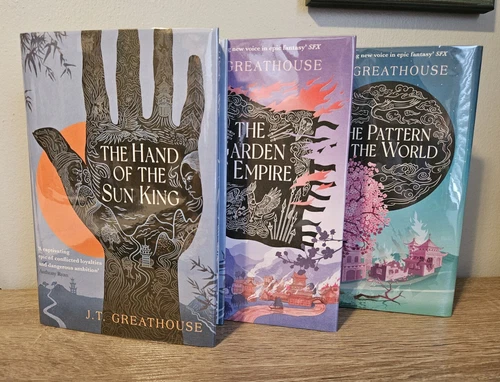 Goldsboro 1st/1st Signed & Numbered Pact and Pattern Trilogy by J.T. Greathouse