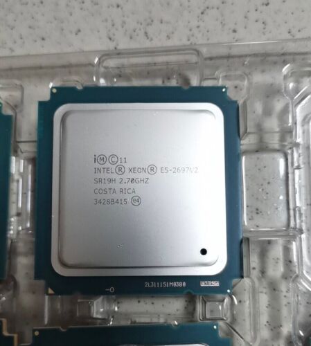 Procesador de CPU Intel Xeon E5-2697 V2 2,7 GHz 12 núcleos 30M LGA2011 130W SR19H - Imagen 1 de 1