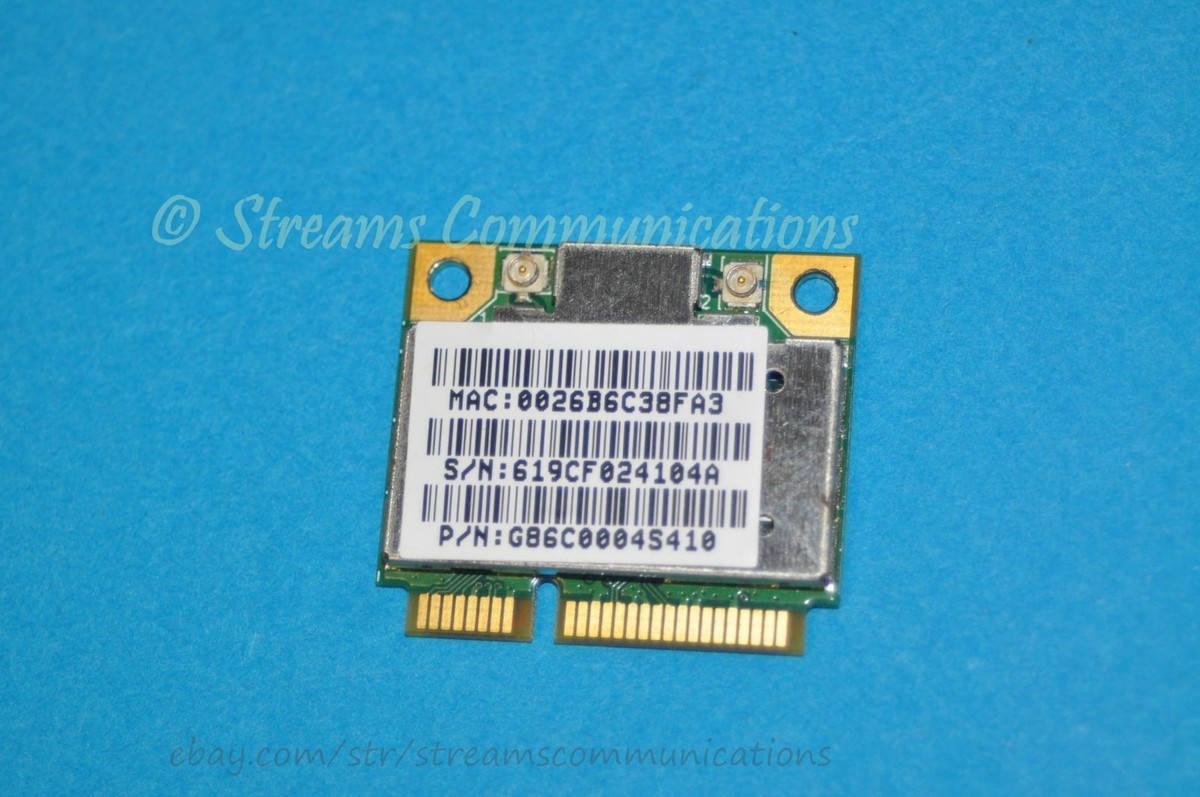 TOSHIBA Qosmio X500 X505 X505-Q Series Laptop Wireless Wi-Fi Card 