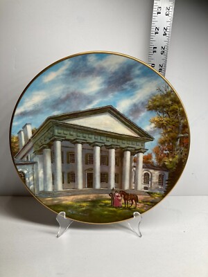 Gorham Custis-Lee Mansion 10.5'' Decorative Collector Plate Arlington House