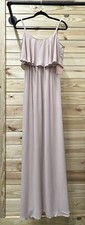Show Me Your Mumu Caitlin Ruffle Maxi Dress Show Me The Ring X-Small Blush