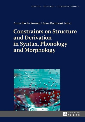 Thumbnail - Anna Bloch-rozm Constraints On Structure And Derivation In S