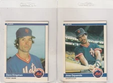 2-  1984   FLEER   KINGMAN/OQUENDO    NM/MT  INV 4,178