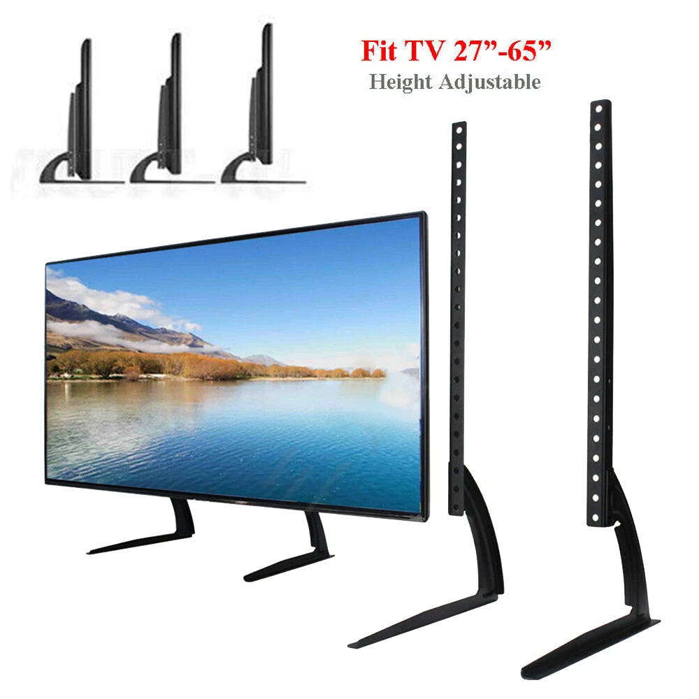 Universal Table Top TV Stand Base Mount for 27 65