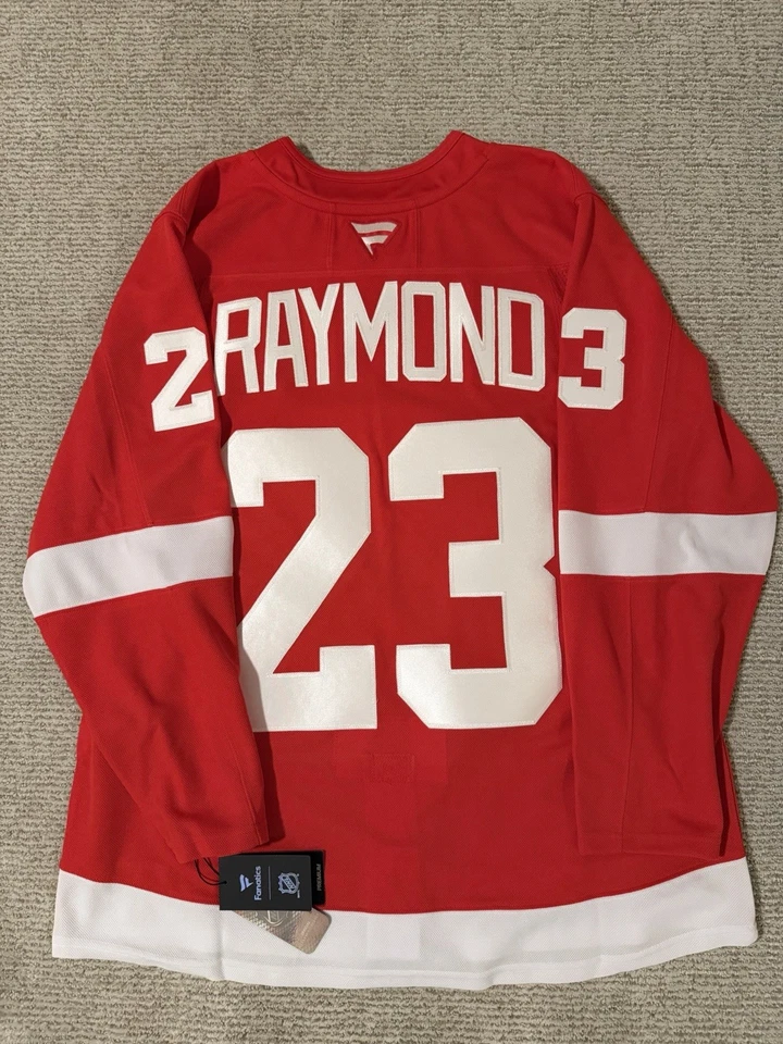 Lucas Raymond Jersey Size 52 (Large)-Fanatics Premium-Custom - Image 2 of 4
