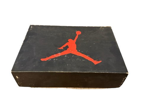Rare Vintage Nike Air Jordan BLK/BLK  Infrared Shoe Box Only - 4391 - SZ 8
