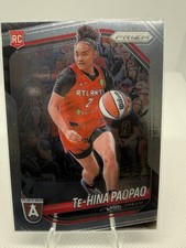 2025 Panini Prizm WNBA TE-HINA PAOPAO RC ROOKIE #61 atlanta DREAM
