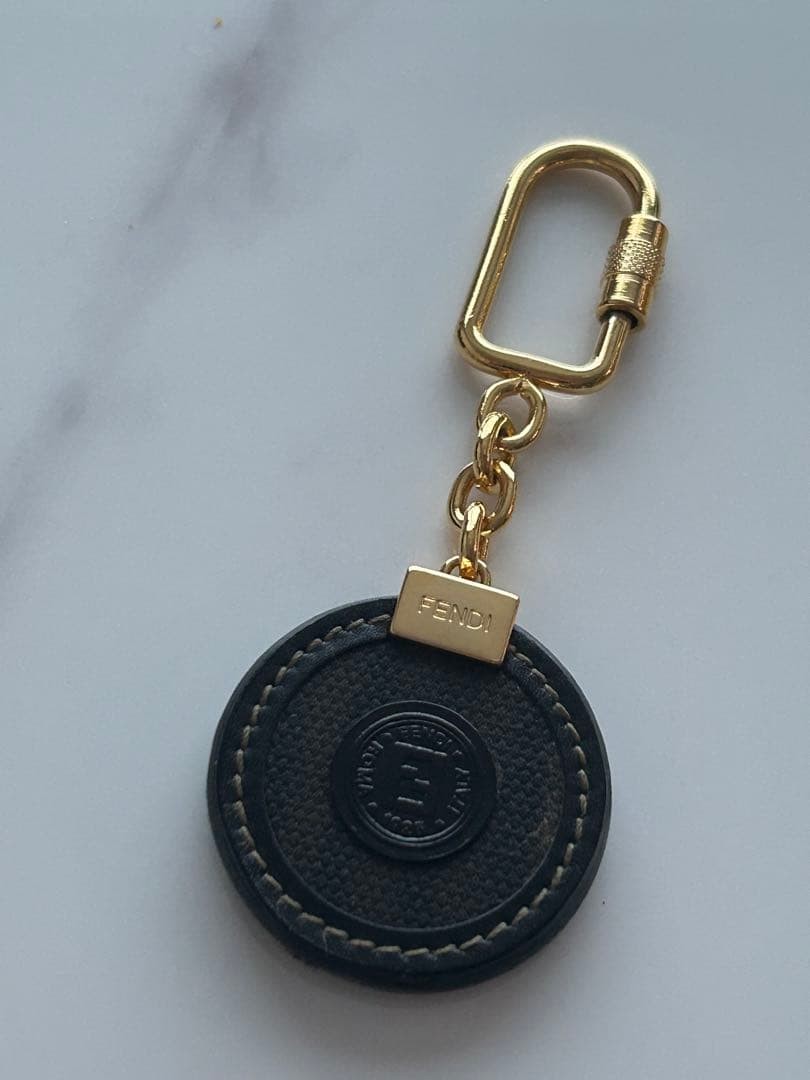 FENDI Pecan Pattern Keychain - image 3