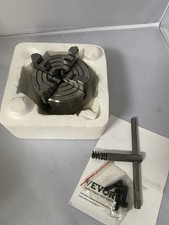 4-Jaw Lathe Chuck, 3 Inch (80 mm), 4-Jaw Chuck, 0.1-3.15 in (5-80 mm) Clamping R