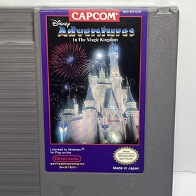 Disney Adventures in the Magic Kingdom NES Vintage Nintendo Tested & Working