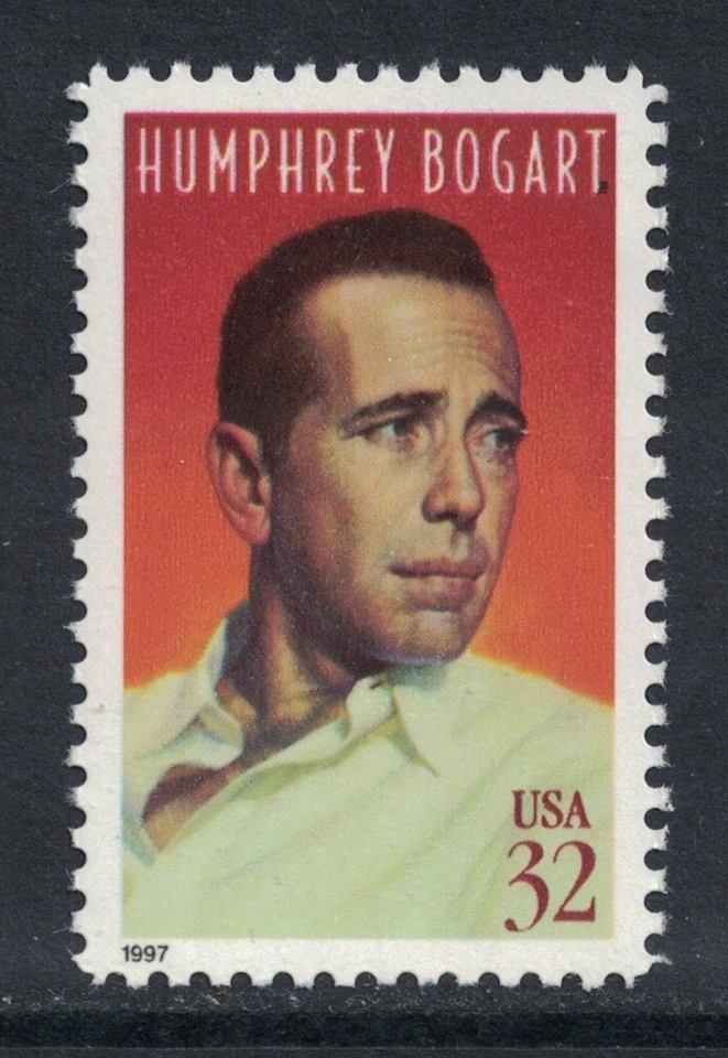 Scott 3152- 32c Humphrey Bogart, Legends Of Hollywood MNH 1997- Ungebraucht Mint - Bild 1 von 1