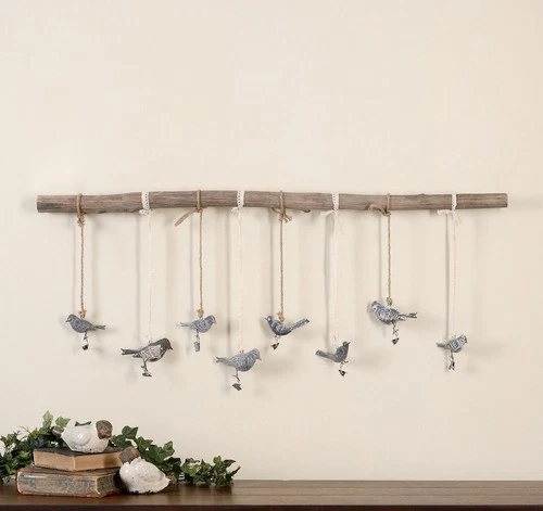 Uttermost - Wall Art - Alternative Wall Decor - Birds On A Branch - 44.5 inch - Picture 3 of 4