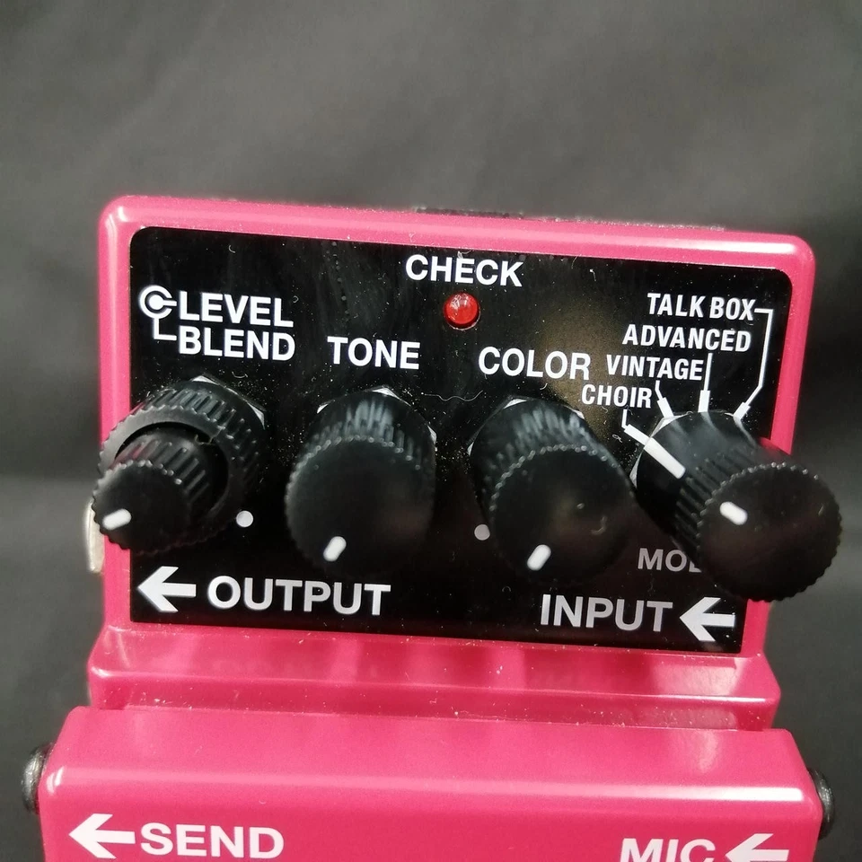 Vocodeur BOSS VO-1 - pédale d'effet guitare/basse - voix électrique utilisée - Photo 2/4