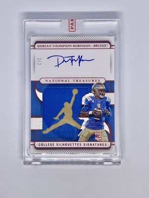 2023 National Treasures Collegiate Dorian Thompson-Robinson Jumpman Logo /2 UCLA
