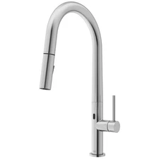 VIGO Greenwich Pull-Down Sprayer Kitchen Faucet Touchless Sensor Stainless Steel