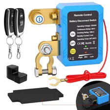 12V 240A Remote Battery Disconnect Switch Auto Shut Off Kill Switch for Car Boat