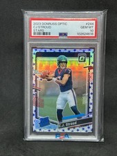 2023 PANINI DONRUSS OPTIC STARS #244 CJ STROUD ROOKIE RC PSA 10 Sh