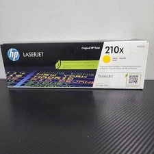 Genuine HP W2102X (210X) Yellow Toner Cartridge - NEW SEALED