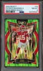 2024 Panini Select - Patrick Mahomes  #33 Neon Green Shock Prizm /599