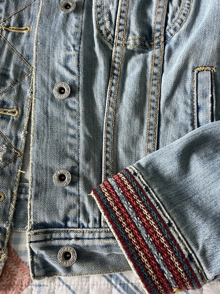 Chaqueta Tucker XS bordada mujer Lucky Brand Foto 3 de 4