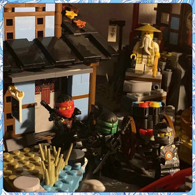 Lego Custom Ninjago: Temple of Airjitzu 2115 Pcs W/ Minifigs(Description Below!)