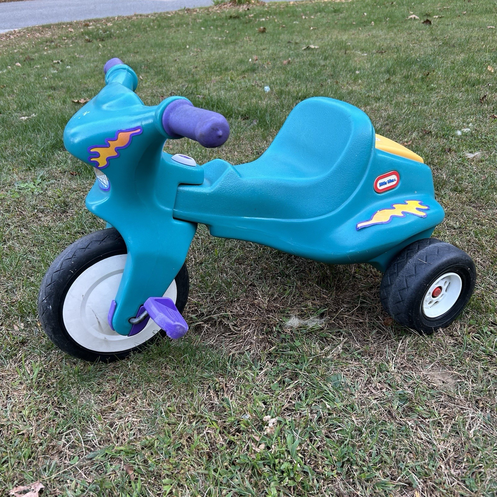Vintage Little Tikes 3 Wheel Rough Rider Teal Trike