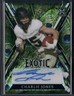2023 Leaf Exotic #BA-CJ1 Charlie Jones Mojo Peacock AUTO #/7