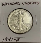 1941 S Walking Liberty Half Dollar  .90 Silver 12.5 Grams