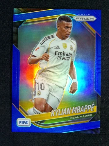 Kylian Mbapp 2025 Panini Prizm Kylian Mbapp #181 Blue