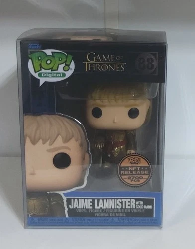 NiB Funko Pop Game of Thrones Jaime Lannister /w Gold Hand #88 LE Mint 2700Pc