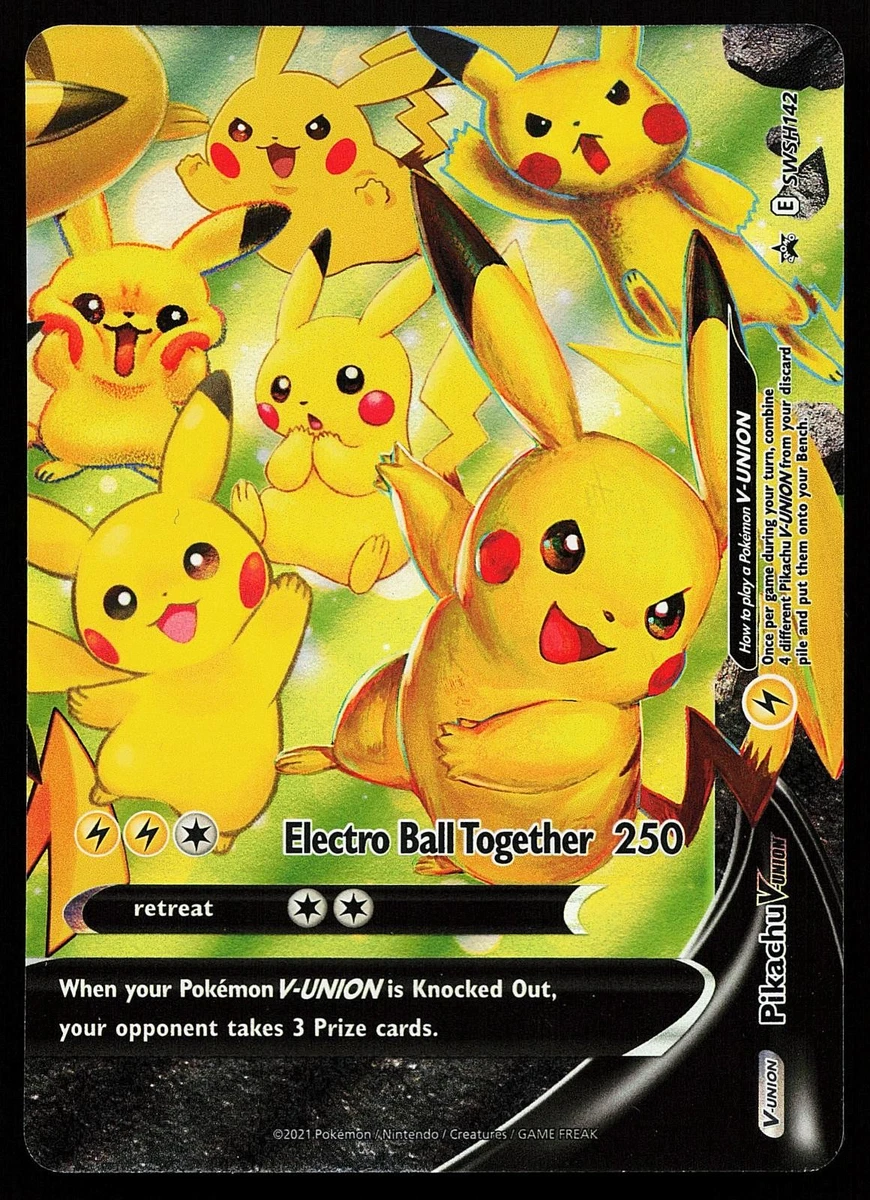 Pikachu V-Union Pokémon TCG Cards for sale | eBay