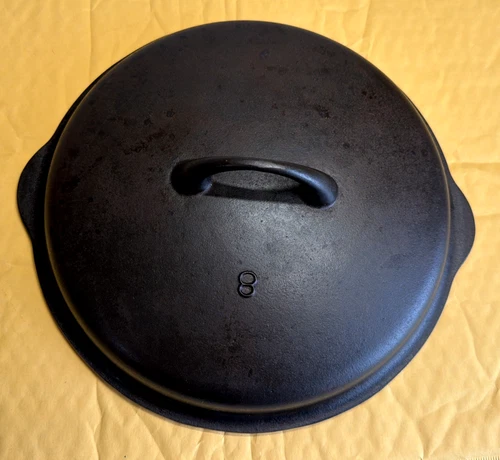 Griswold Iron Mountain Chicken Pan (Lid only) 1035. Cast Iron