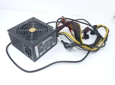 AcBel P2B 500W Desktop Power Supply PSU Used Working Great