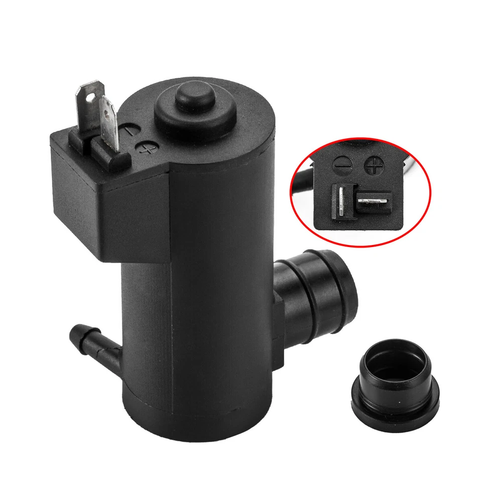 WINDSCREEN WASHER PUMP 643446 FOR PEUGEOT 106/ 309/ 405/ 205 COVERTIBLE F VAN - Image 2 of 4