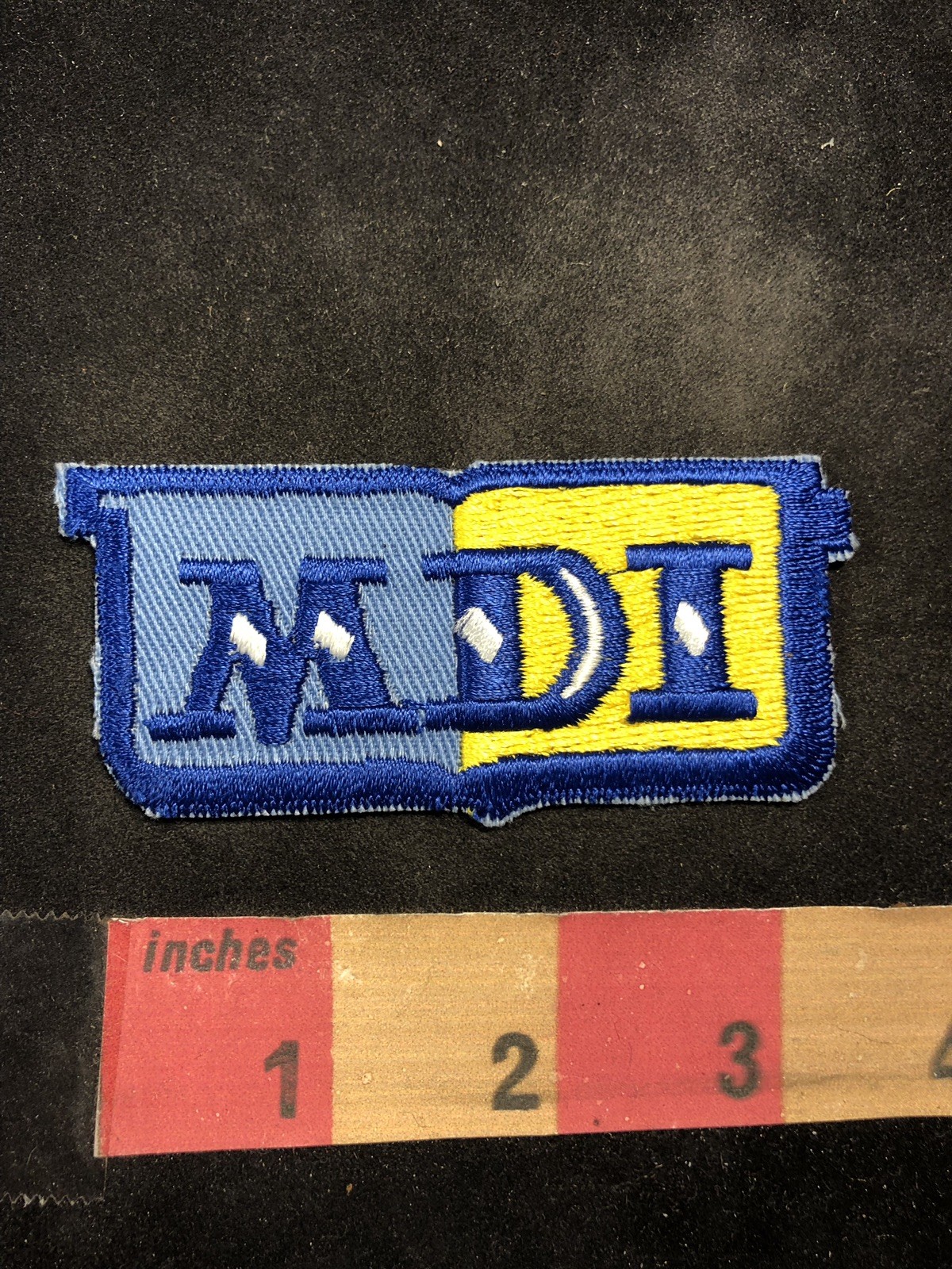 MDI Initials M D I Patch 91D5 | eBay