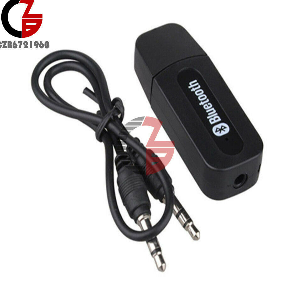 3.5mm Bluetooth 3.0 Wireless Mono Audio Music Receiver Car AUX Speaker