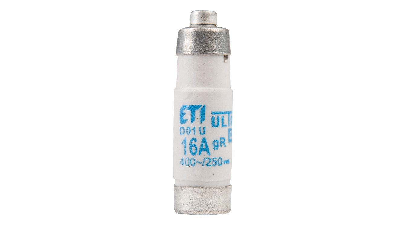 Fuse link D01 16A gR 400V D01UQ16A E14 004311005 /T2UK